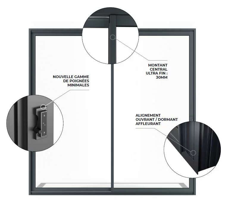 Coulissant Comfort Plus XL : la baie vitrée grand format signée Oscar Aluminium